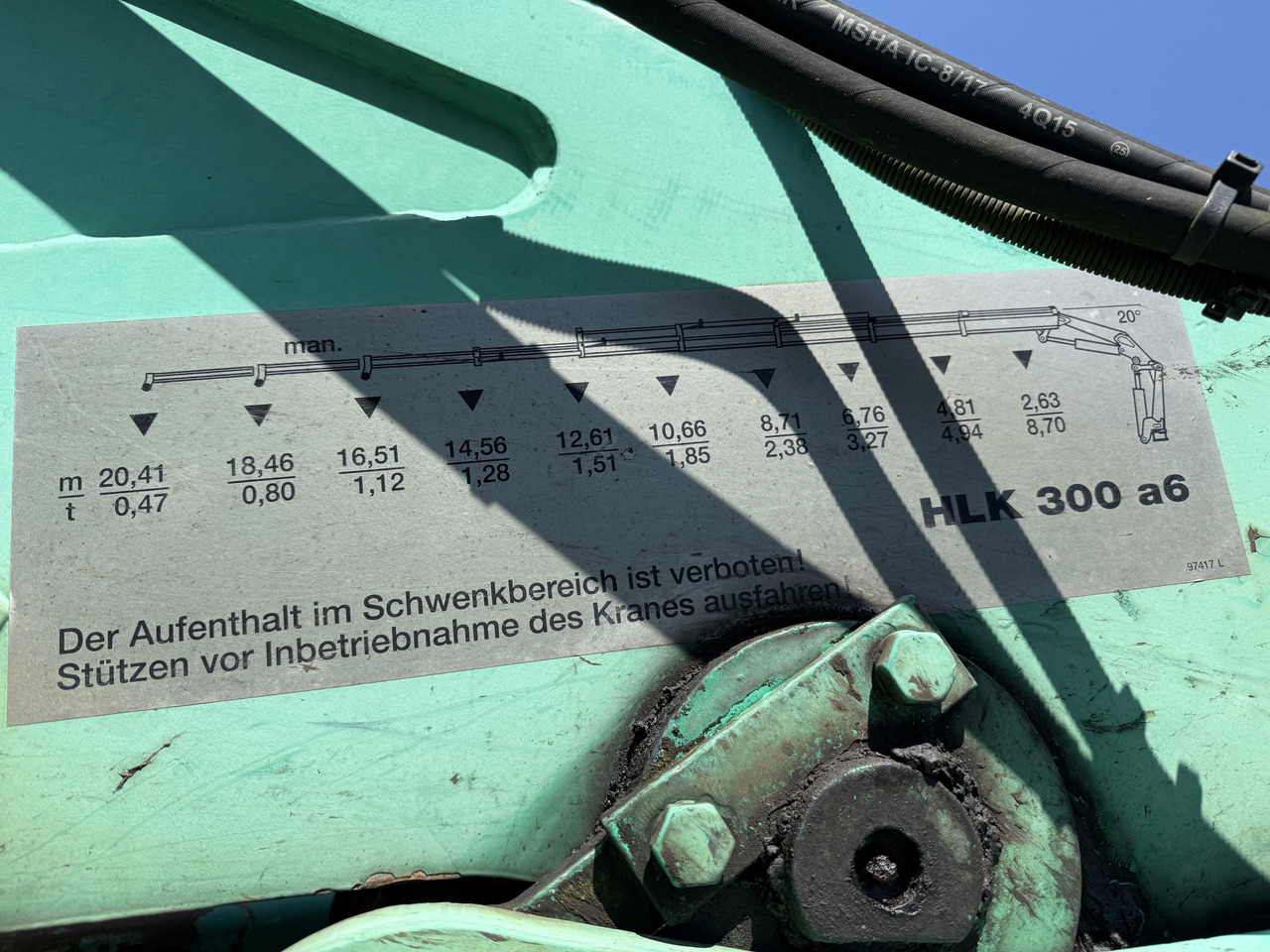 Volvo FM12 420 4X4 Kran MKG 300 bis 24 Meter - شاحنة كرين: صور 3 Volvo FM12 420 4X4 Kran MKG 300 bis 24 Meter - شاحنة كرين: صور 3