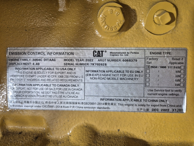 Caterpillar  3054C DITAAC Engine + Radiator - المحرك - معدات صناعية: صور 2 Caterpillar  3054C DITAAC Engine + Radiator - المحرك - معدات صناعية: صور 2