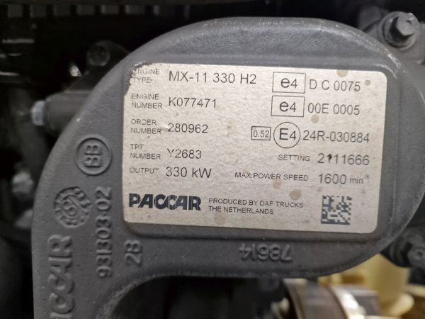 DAF MX-11 330 H2 Engine (Truck) - المحرك - شاحنة: صور 2 DAF MX-11 330 H2 Engine (Truck) - المحرك - شاحنة: صور 2