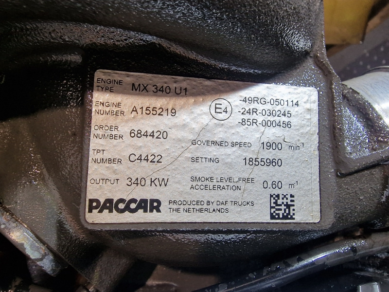 DAF MX340U1 EUR5 XF106.460 Engine (Truck) - المحرك - شاحنة: صور 2 DAF MX340U1 EUR5 XF106.460 Engine (Truck) - المحرك - شاحنة: صور 2
