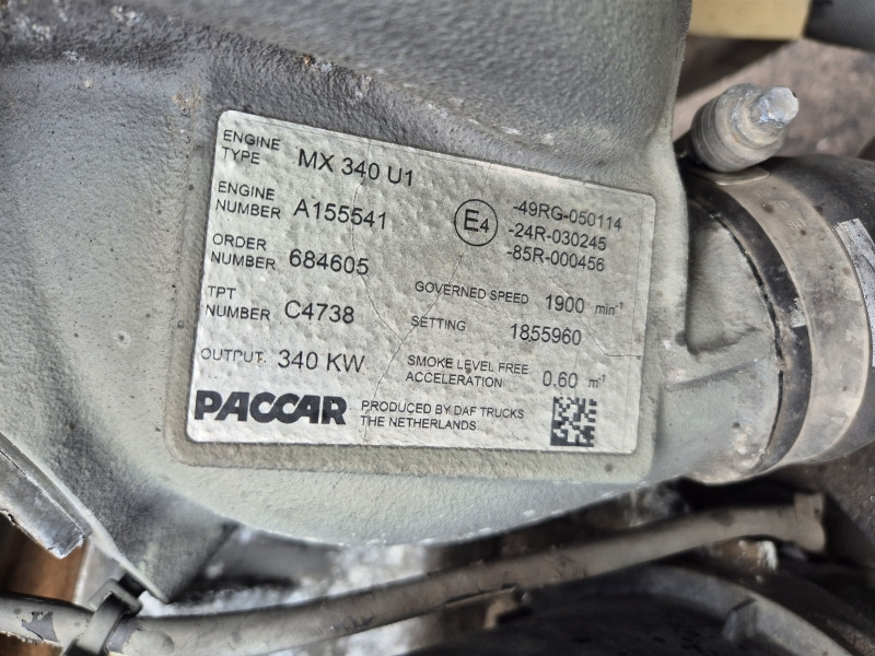 DAF MX340U1 Engine (Truck) - المحرك - شاحنة: صور 2 DAF MX340U1 Engine (Truck) - المحرك - شاحنة: صور 2