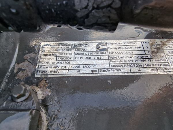 DAF QSB7-G6 NR4 CPL3277 Engine (Industrial) - المحرك - معدات صناعية: صور 2 DAF QSB7-G6 NR4 CPL3277 Engine (Industrial) - المحرك - معدات صناعية: صور 2