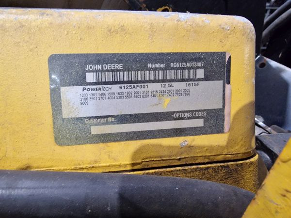 John Deere 6125AF001 Engine (Industrial) - المحرك - معدات صناعية: صور 2 John Deere 6125AF001 Engine (Industrial) - المحرك - معدات صناعية: صور 2