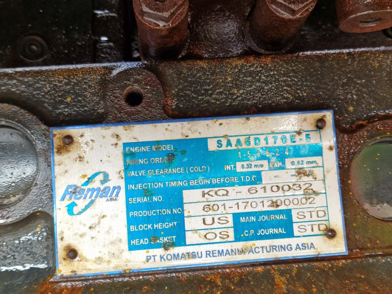 Komatsu SAA6D170E-5 Engine (Plant) - المحرك - آلات البناء: صور 2 Komatsu SAA6D170E-5 Engine (Plant) - المحرك - آلات البناء: صور 2