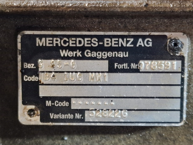 Mercedes Benz G85-6 Gearbox - علبة التروس: صور 2 Mercedes Benz G85-6 Gearbox - علبة التروس: صور 2