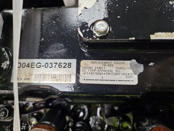 Mitsubishi D04EG-TA Engine (Plant) - المحرك - آلات البناء: صور 2 Mitsubishi D04EG-TA Engine (Plant) - المحرك - آلات البناء: صور 2