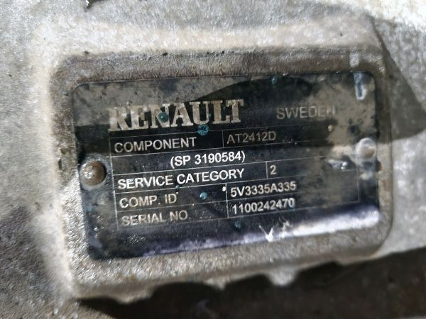 Renault AT2412D Gearbox - علبة التروس: صور 2 Renault AT2412D Gearbox - علبة التروس: صور 2