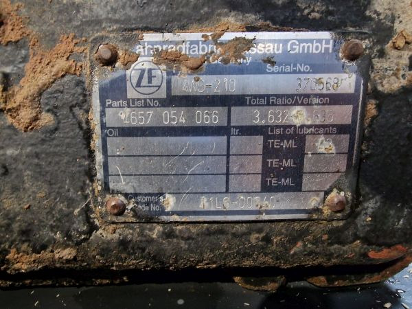 ZF Industrial/Hyundai 4WG-210 Gearbox - علبة التروس: صور 2 ZF Industrial/Hyundai 4WG-210 Gearbox - علبة التروس: صور 2