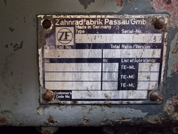 ZF Industrial/Hyundai 6WG-210 Transmission - علبة التروس: صور 2 ZF Industrial/Hyundai 6WG-210 Transmission - علبة التروس: صور 2