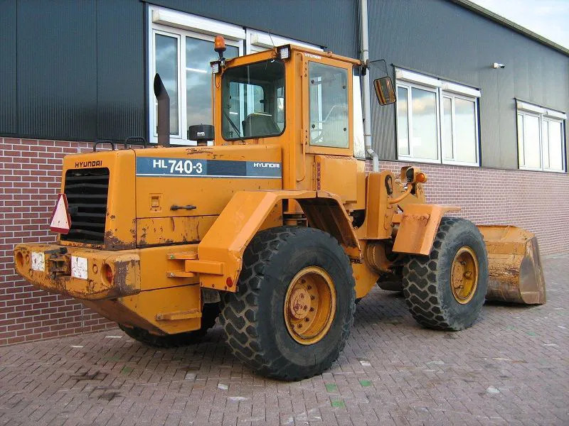 Hyundai HL740-3 - اللودر بعجل: صور 4 Hyundai HL740-3 - اللودر بعجل: صور 4