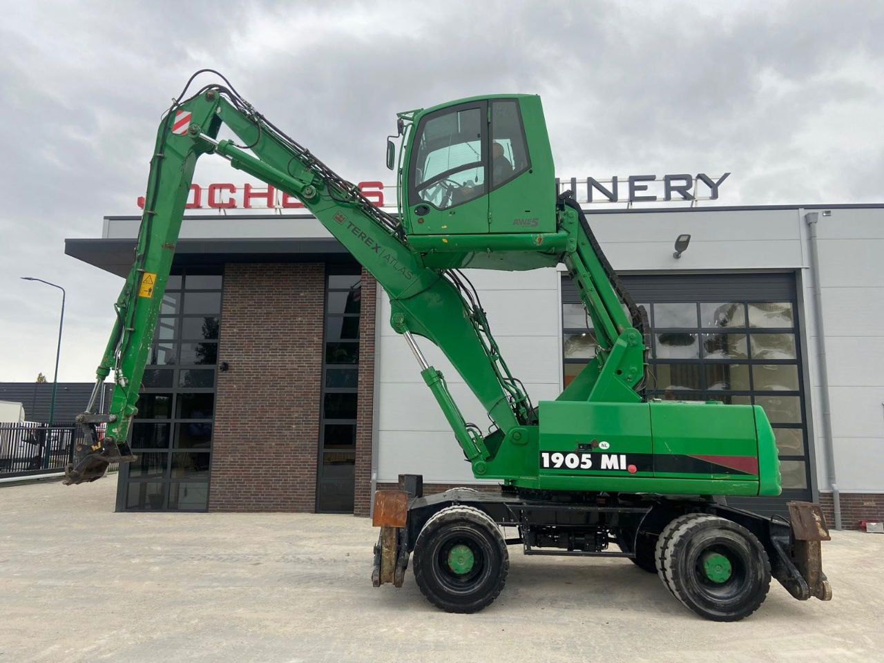Terex 1905 - حفارة على عجلات: صور 1 Terex 1905 - حفارة على عجلات: صور 1