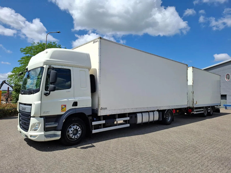 DAF CF 330 / VOLUME COMBI / THROUGH-LOADING SYSTEM / TUV:08-01-2026 / DEB / AIRCO / MANUAL / EURO-6 / 2016 - بصندوق مغلق شاحنة: صور 1 DAF CF 330 / VOLUME COMBI / THROUGH-LOADING SYSTEM / TUV:08-01-2026 / DEB / AIRCO / MANUAL / EURO-6 / 2016 - بصندوق مغلق شاحنة: صور 1