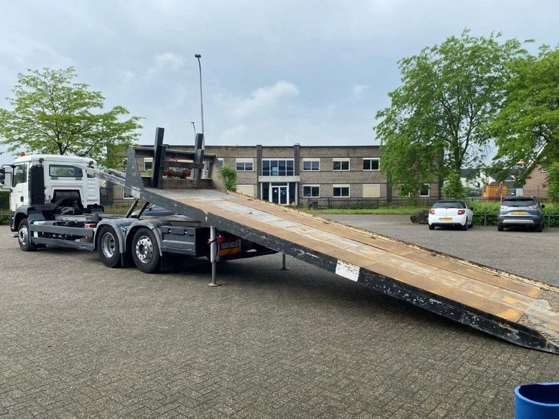 MAN TGA26.320 / SLIDING PLATEAU / WINCH / LIFT AXLE / MACHINE CARRIER / MANUAL / EURO-4 / 2007 - شاحنات مسطحة: صور 5 MAN TGA26.320 / SLIDING PLATEAU / WINCH / LIFT AXLE / MACHINE CARRIER / MANUAL / EURO-4 / 2007 - شاحنات مسطحة: صور 5