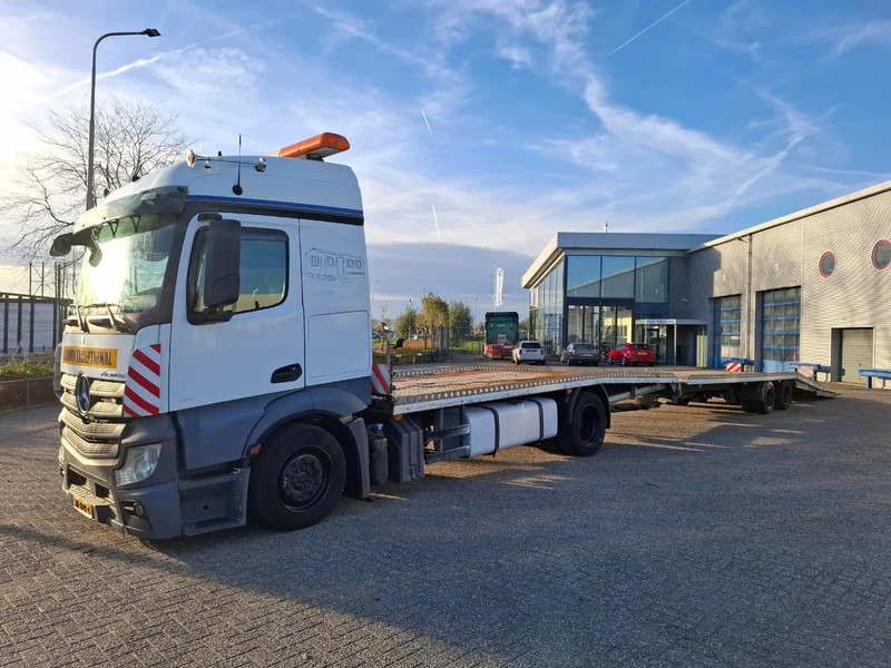 Mercedes-Benz Actros 1842 / NL TRUCK / CAR CARRIER COMBINATION / TUV: 11-12-2025 / 1XWINCH / FRANZ MERSCH / GALVANIZED / SMART TACHO / AUTOMAT - شاحنة نقل سيارات شاحنة: صور 1 Mercedes-Benz Actros 1842 / NL TRUCK / CAR CARRIER COMBINATION / TUV: 11-12-2025 / 1XWINCH / FRANZ MERSCH / GALVANIZED / SMART TACHO / AUTOMAT - شاحنة نقل سيارات شاحنة: صور 1