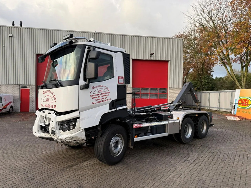 Renault C480 / ENGINE RUNNING / 6X4 / HIAB 21TON HOOKLIFT / ONLY:146334 KM / AUTOMATIC / EURO-6 / 2020 - شاحنة ذات الخطاف: صور 2 Renault C480 / ENGINE RUNNING / 6X4 / HIAB 21TON HOOKLIFT / ONLY:146334 KM / AUTOMATIC / EURO-6 / 2020 - شاحنة ذات الخطاف: صور 2