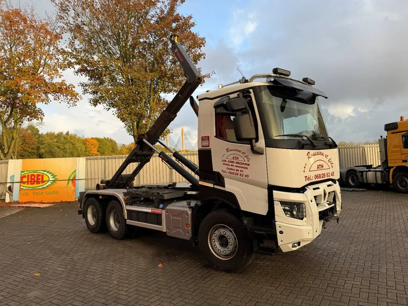Renault C480 / ENGINE RUNNING / 6X4 / HIAB 21TON HOOKLIFT / ONLY:146334 KM / AUTOMATIC / EURO-6 / 2020 - شاحنة ذات الخطاف: صور 3 Renault C480 / ENGINE RUNNING / 6X4 / HIAB 21TON HOOKLIFT / ONLY:146334 KM / AUTOMATIC / EURO-6 / 2020 - شاحنة ذات الخطاف: صور 3
