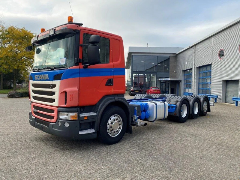 Scania G400 / 8X4 / 9TON FRONT AXLE / PTO / LIFT+LENKACHSE / ALCOA'S / AIRCO / MANUAL / EURO-5 / 2011 - الشاسيه شاحنة: صور 1 Scania G400 / 8X4 / 9TON FRONT AXLE / PTO / LIFT+LENKACHSE / ALCOA'S / AIRCO / MANUAL / EURO-5 / 2011 - الشاسيه شاحنة: صور 1