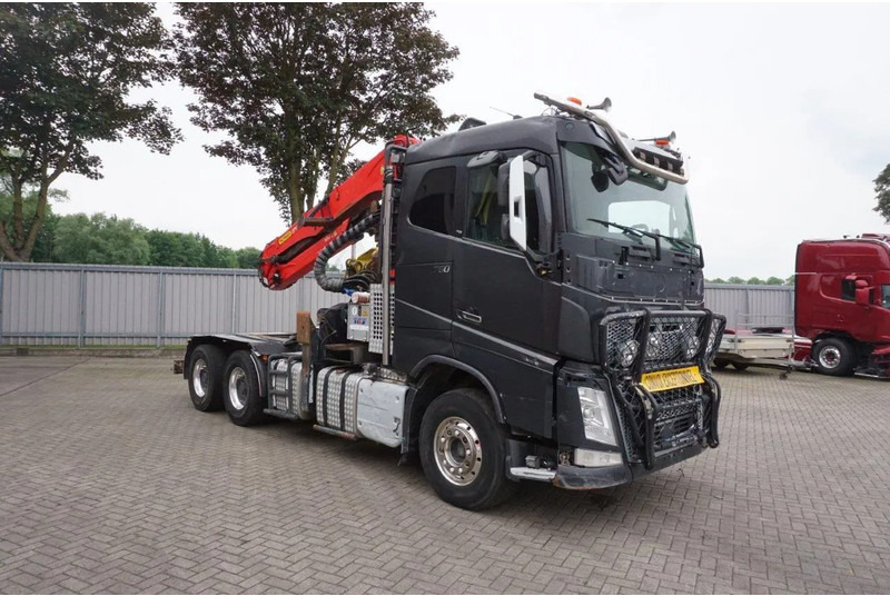 Volvo FH16-750 / ENGINE RUNNING / 6x4 / RETARDER / BIG AXLE / VEB+ / PALFINGER FD250 / EURO-6 / 2016 - شاحنة قطع الأشجار, شاحنة كرين: صور 3 Volvo FH16-750 / ENGINE RUNNING / 6x4 / RETARDER / BIG AXLE / VEB+ / PALFINGER FD250 / EURO-6 / 2016 - شاحنة قطع الأشجار, شاحنة كرين: صور 3