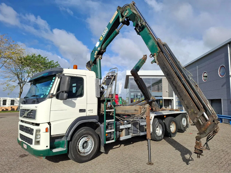 Volvo FM13-400 / 8X4 / AJK HOOK 25TON / CRANE HMF 1560 K3 / ROTATOR / LIFT+LENKACHSE / AIRCO / MANUAL / EURO-4 / 2007 - شاحنة كرين: صور 1 Volvo FM13-400 / 8X4 / AJK HOOK 25TON / CRANE HMF 1560 K3 / ROTATOR / LIFT+LENKACHSE / AIRCO / MANUAL / EURO-4 / 2007 - شاحنة كرين: صور 1