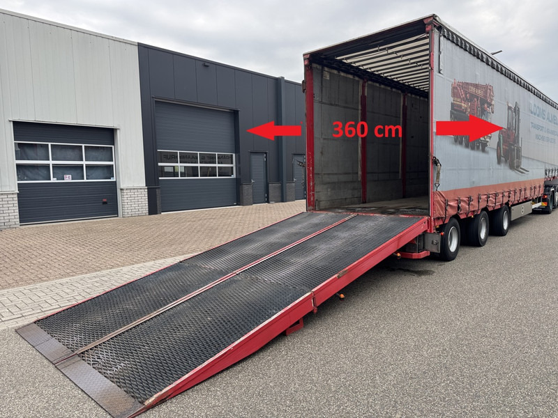 Jumbo Semi-lowloader, expandable and increaseable, Ramps 510 cm - عربة مسطحة منخفضة نصف مقطورة: صور 1 Jumbo Semi-lowloader, expandable and increaseable, Ramps 510 cm - عربة مسطحة منخفضة نصف مقطورة: صور 1