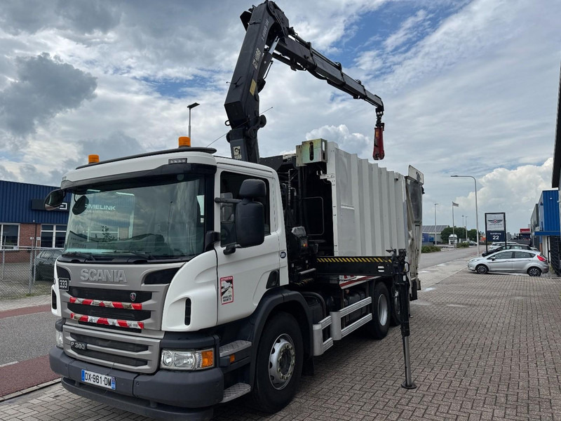 Scania P360 6x2, HIAB 188 E-3, SEMAT Evolupac - شاحنة القمامة: صور 5 Scania P360 6x2, HIAB 188 E-3, SEMAT Evolupac - شاحنة القمامة: صور 5