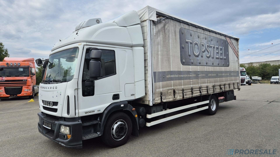 IVECO EUROCARGO ML 120E25 EURO 5 - valník s plachtou - شاحنة ستارة: صور 2 IVECO EUROCARGO ML 120E25 EURO 5 - valník s plachtou - شاحنة ستارة: صور 2