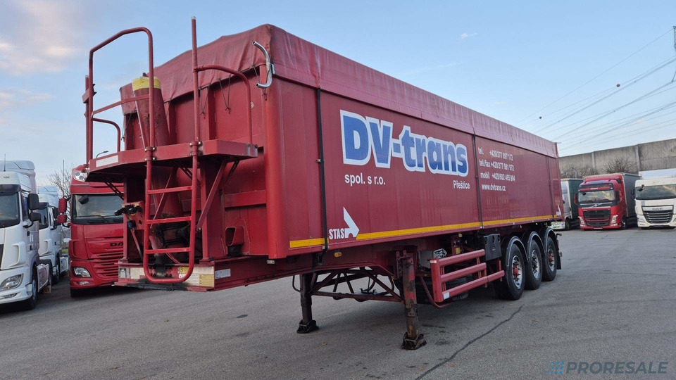 STAS SZ 336 K - sklápěč 52 m3 - Fe / Al - قلابة نصف مقطورة: صور 2 STAS SZ 336 K - sklápěč 52 m3 - Fe / Al - قلابة نصف مقطورة: صور 2