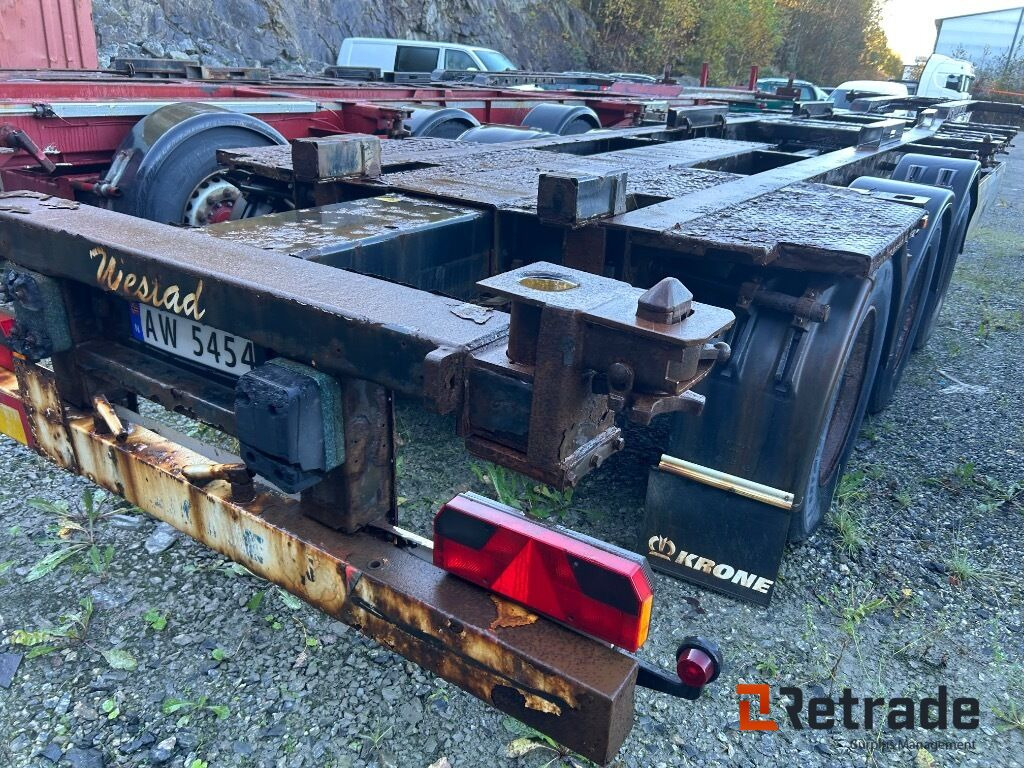 2010 Container henger KRONE SDC 27 2010 - شاحنات الحاويات / جسم علوي قابل للتغيير مقطورة: صور 3 2010 Container henger KRONE SDC 27 2010 - شاحنات الحاويات / جسم علوي قابل للتغيير مقطورة: صور 3