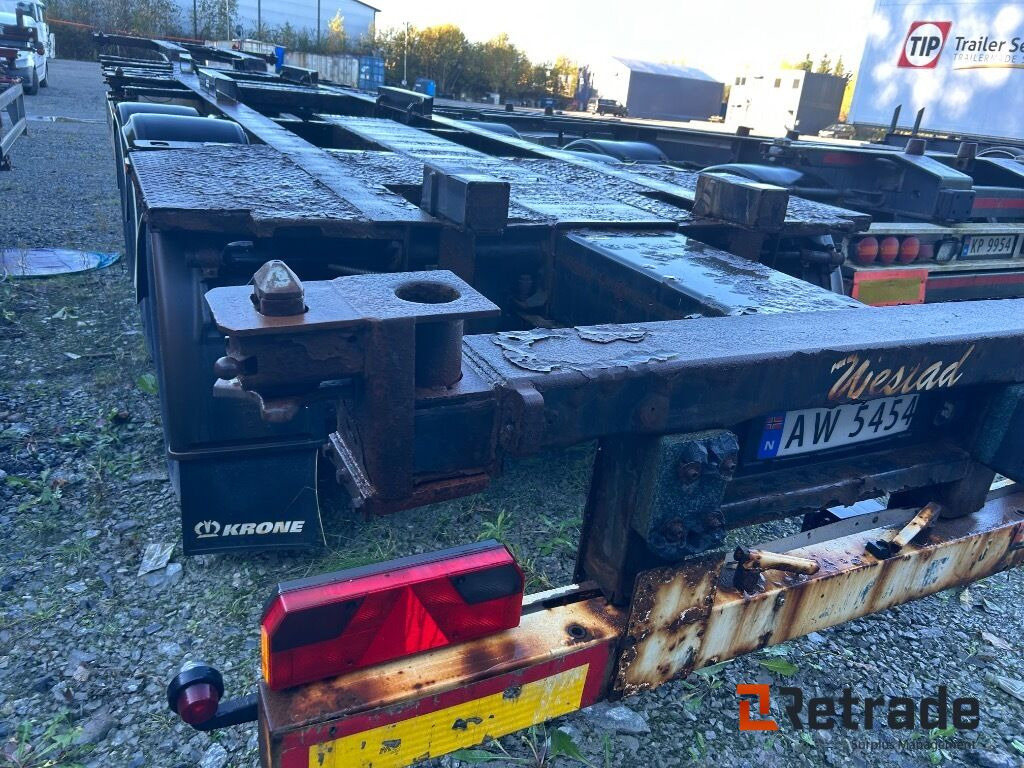 2010 Container henger KRONE SDC 27 2010 - شاحنات الحاويات / جسم علوي قابل للتغيير مقطورة: صور 4 2010 Container henger KRONE SDC 27 2010 - شاحنات الحاويات / جسم علوي قابل للتغيير مقطورة: صور 4