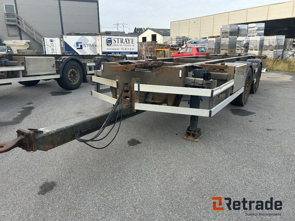 2014 Container henger F.A.G EU-Godkjent - شاحنات الحاويات / جسم علوي قابل للتغيير مقطورة: صور 1 2014 Container henger F.A.G EU-Godkjent - شاحنات الحاويات / جسم علوي قابل للتغيير مقطورة: صور 1