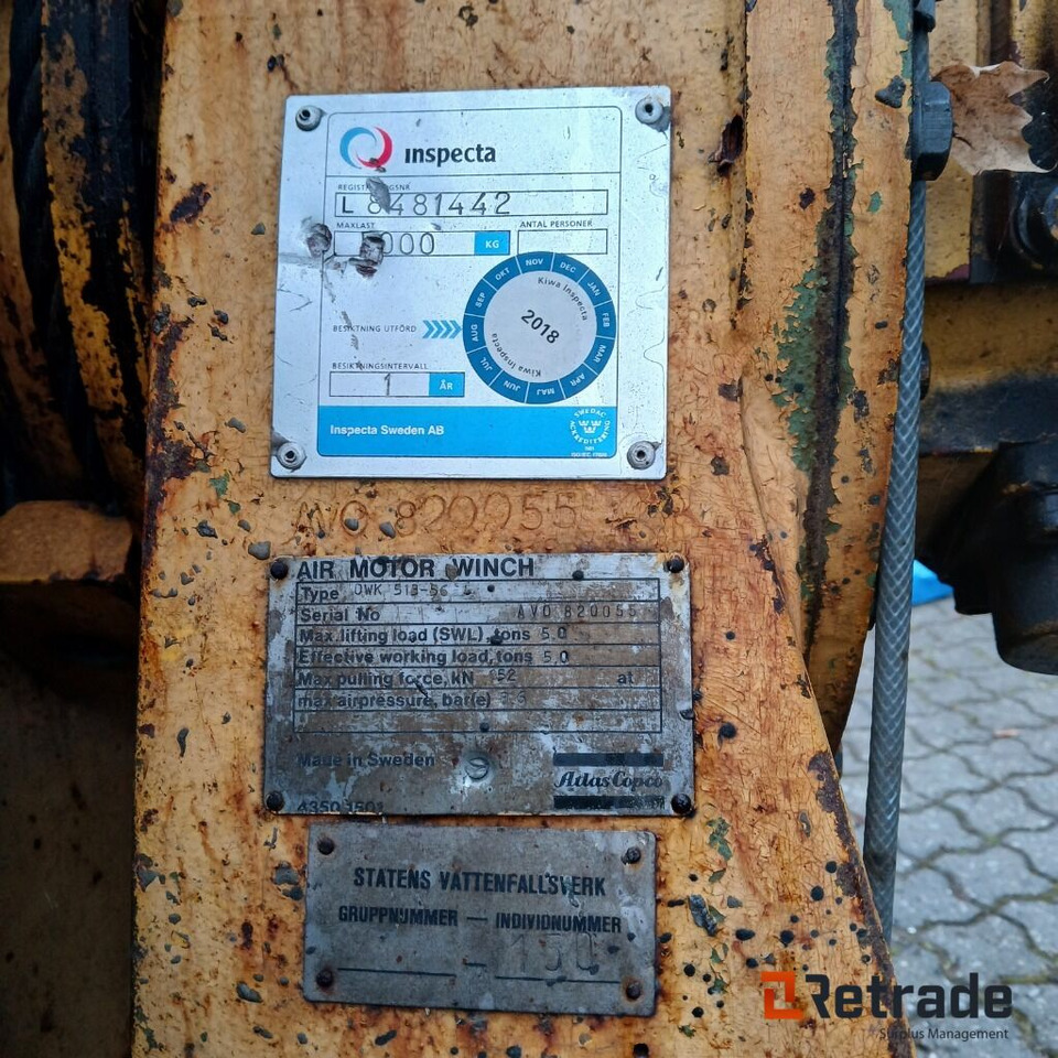 Atlas Copco OWK 513-56 Spil - وینچ: صور 4 Atlas Copco OWK 513-56 Spil - وینچ: صور 4