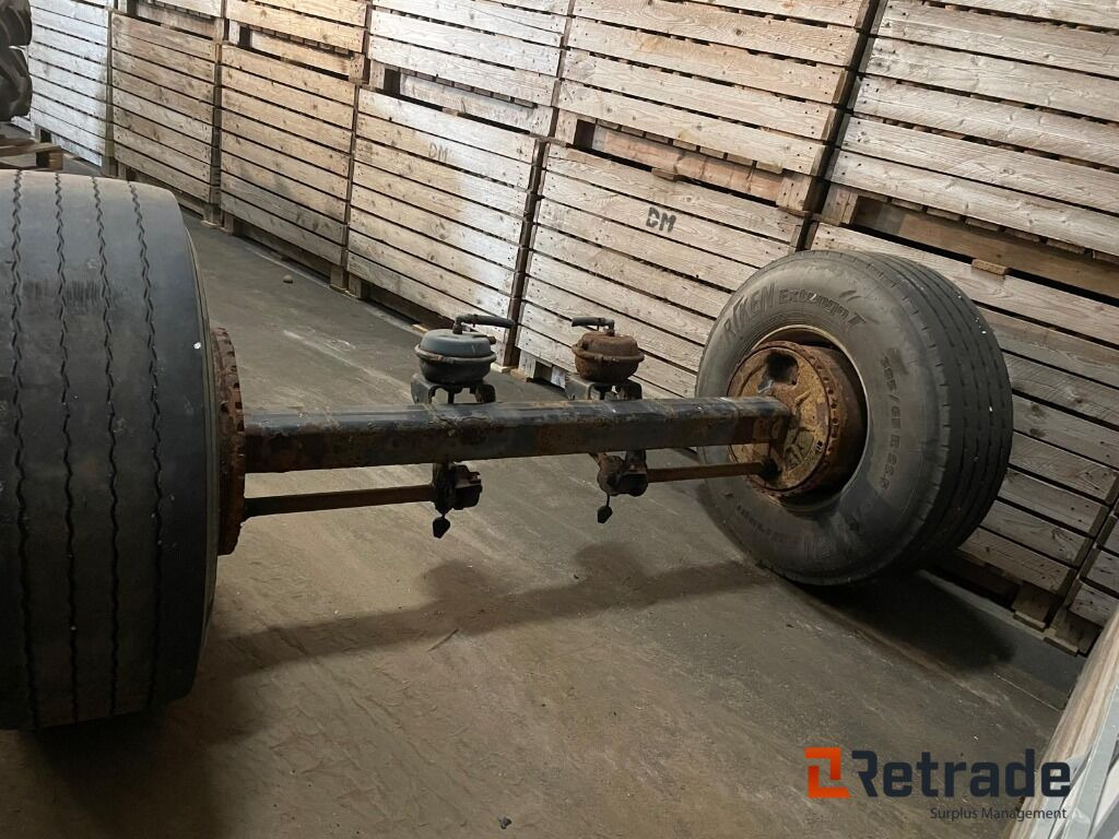 BPW Eco aksel til ladvogn Med tromlebremser - معدات البناء: صور 1 BPW Eco aksel til ladvogn Med tromlebremser - معدات البناء: صور 1