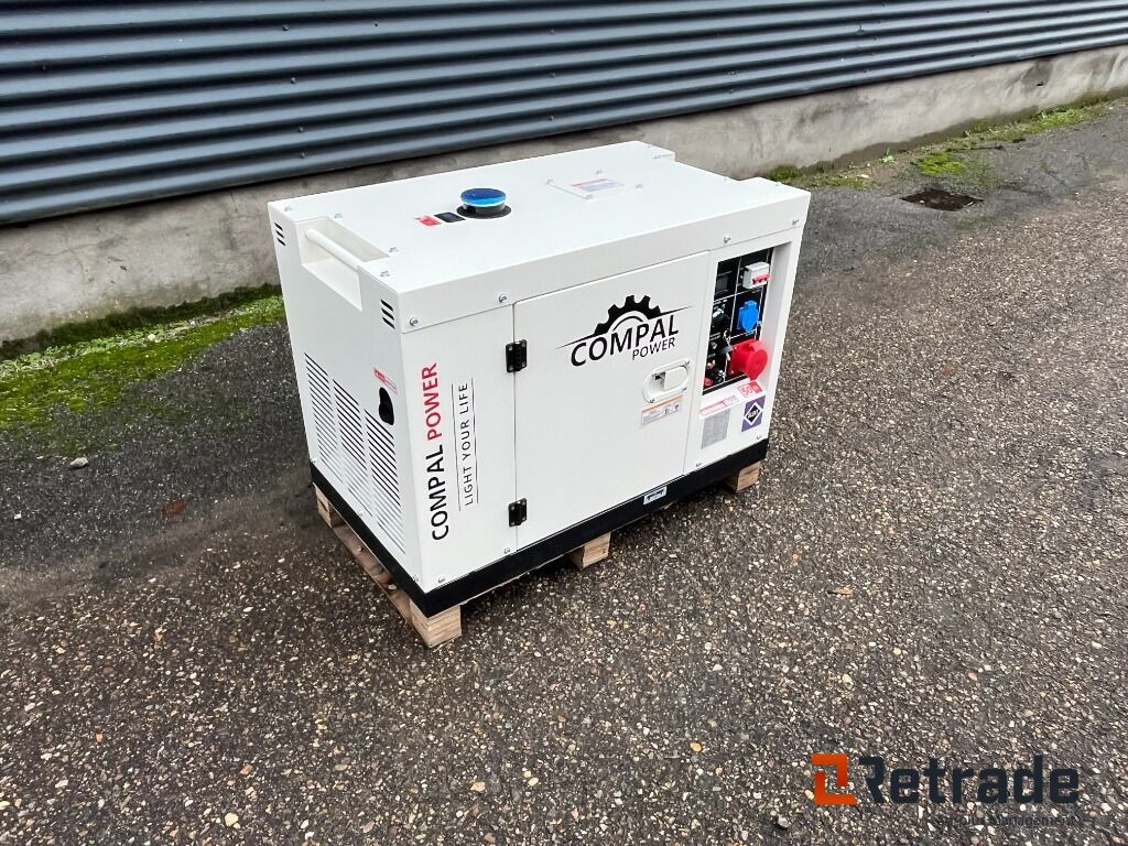 Generator COMPAL POWER VG - R 110 - 10 KW Diesel Generator 10 KW - آلات البناء: صور 1 Generator COMPAL POWER VG - R 110 - 10 KW Diesel Generator 10 KW - آلات البناء: صور 1