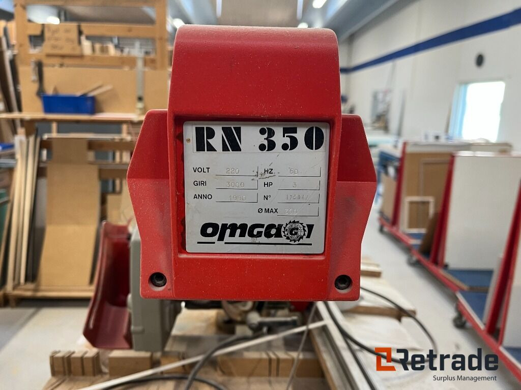 Industrimaskiner OMGA Radial Arm Sav RN 350 Ø 300 Afkorter sav - معدات صناعية: صور 5 Industrimaskiner OMGA Radial Arm Sav RN 350 Ø 300 Afkorter sav - معدات صناعية: صور 5