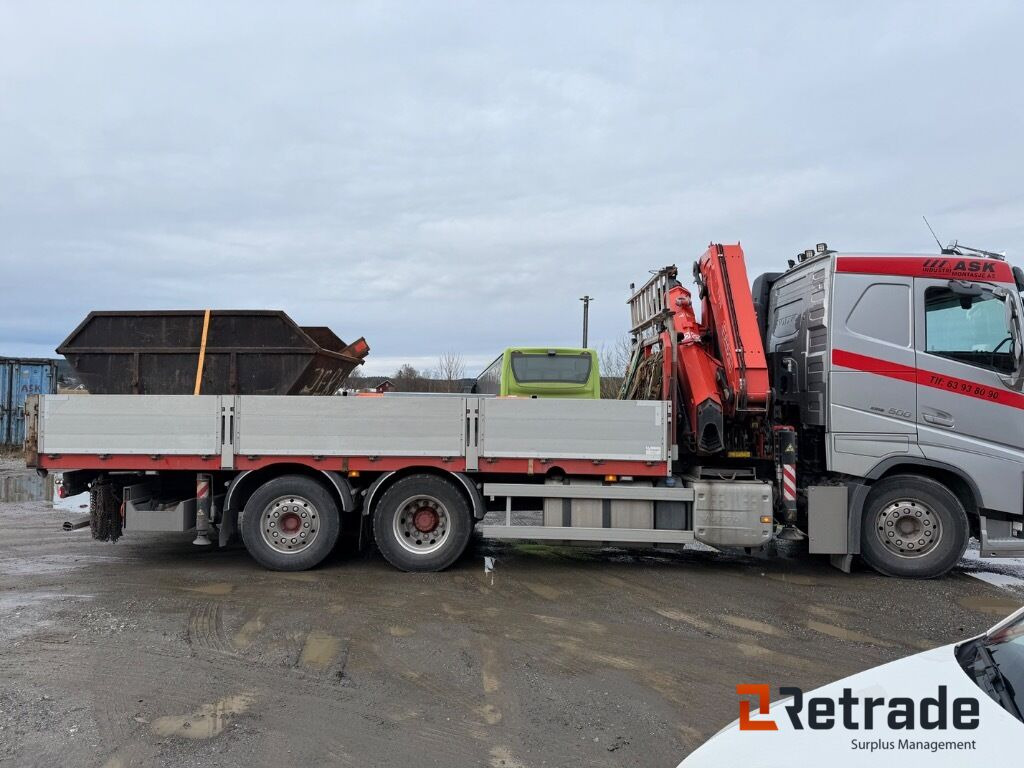 Kranbil Volvo FH500 6x2 - شاحنات مسطحة, شاحنة كرين: صور 5 Kranbil Volvo FH500 6x2 - شاحنات مسطحة, شاحنة كرين: صور 5
