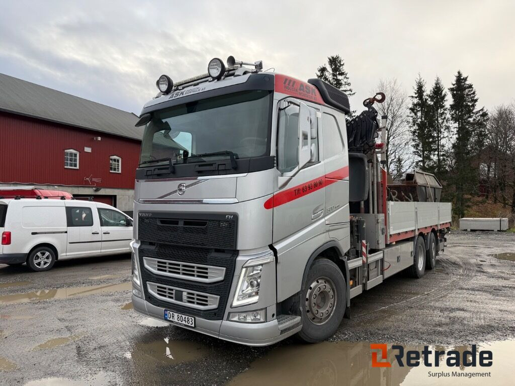 Kranbil Volvo FH500 6x2 - شاحنات مسطحة, شاحنة كرين: صور 1 Kranbil Volvo FH500 6x2 - شاحنات مسطحة, شاحنة كرين: صور 1