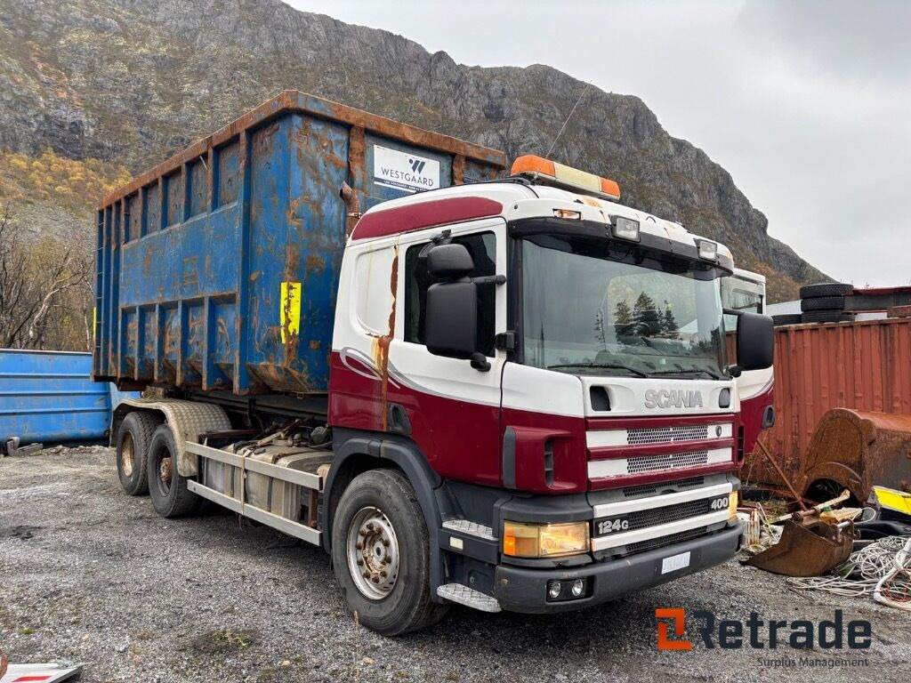 Krokbil Scania 124G - شاحنة ذات الخطاف: صور 1 Krokbil Scania 124G - شاحنة ذات الخطاف: صور 1