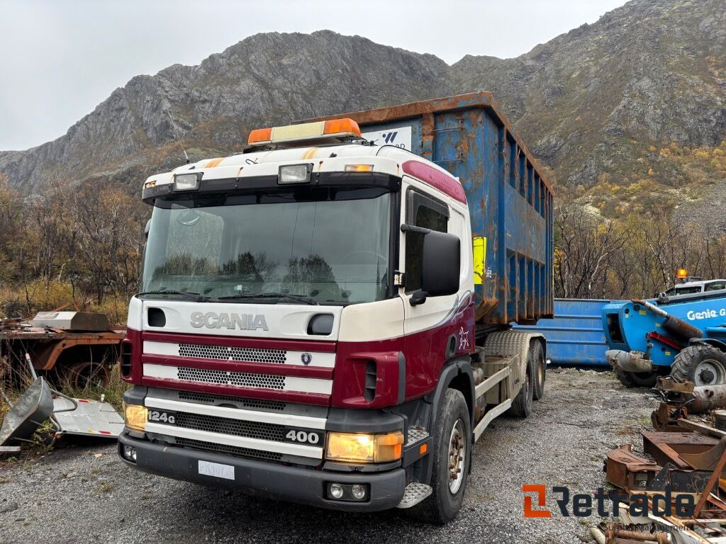 Krokbil Scania 124G - شاحنة ذات الخطاف: صور 2 Krokbil Scania 124G - شاحنة ذات الخطاف: صور 2