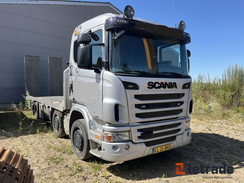 Lastbil SCANIA 8X4 Maskintransporter med Hydrauliske slidsker - شاحنة نقل سيارات شاحنة: صور 3 Lastbil SCANIA 8X4 Maskintransporter med Hydrauliske slidsker - شاحنة نقل سيارات شاحنة: صور 3