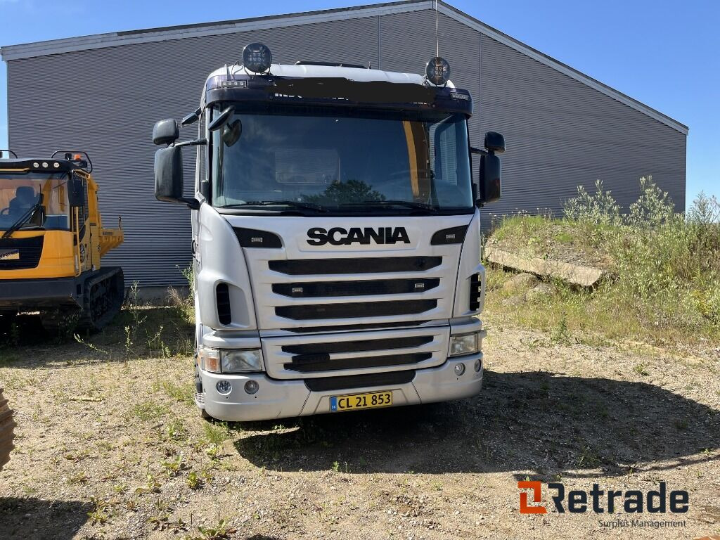 Lastbil SCANIA 8X4 Maskintransporter med Hydrauliske slidsker - شاحنة نقل سيارات شاحنة: صور 2 Lastbil SCANIA 8X4 Maskintransporter med Hydrauliske slidsker - شاحنة نقل سيارات شاحنة: صور 2