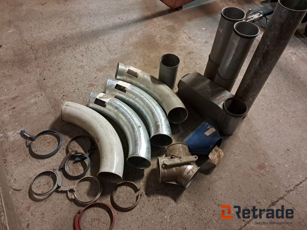 Lot med rør til Korntransport Kongskilde Ø160mm - الات ومعدات معاملات مابعد الحصاد: صور 1 Lot med rør til Korntransport Kongskilde Ø160mm - الات ومعدات معاملات مابعد الحصاد: صور 1