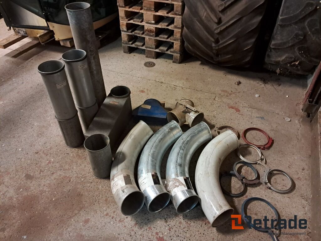 Lot med rør til Korntransport Kongskilde Ø160mm - الات ومعدات معاملات مابعد الحصاد: صور 2 Lot med rør til Korntransport Kongskilde Ø160mm - الات ومعدات معاملات مابعد الحصاد: صور 2