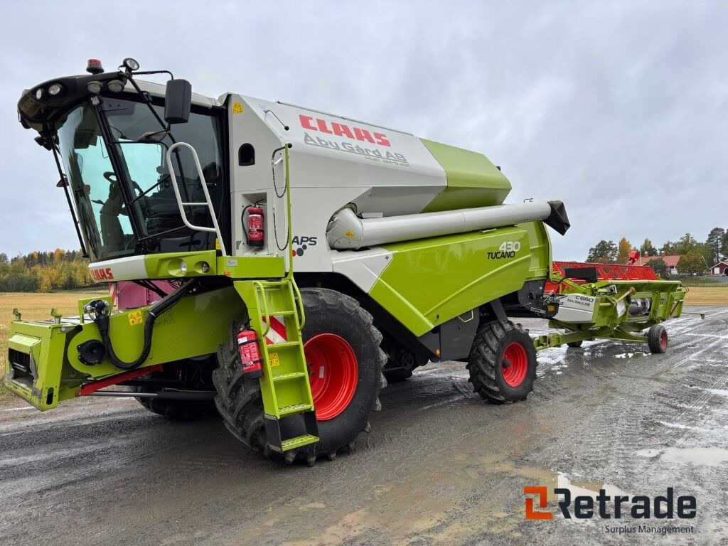 Skördetröska Claas Tucano 430 C 660 - الآلات والماكينات الزراعية: صور 1 Skördetröska Claas Tucano 430 C 660 - الآلات والماكينات الزراعية: صور 1