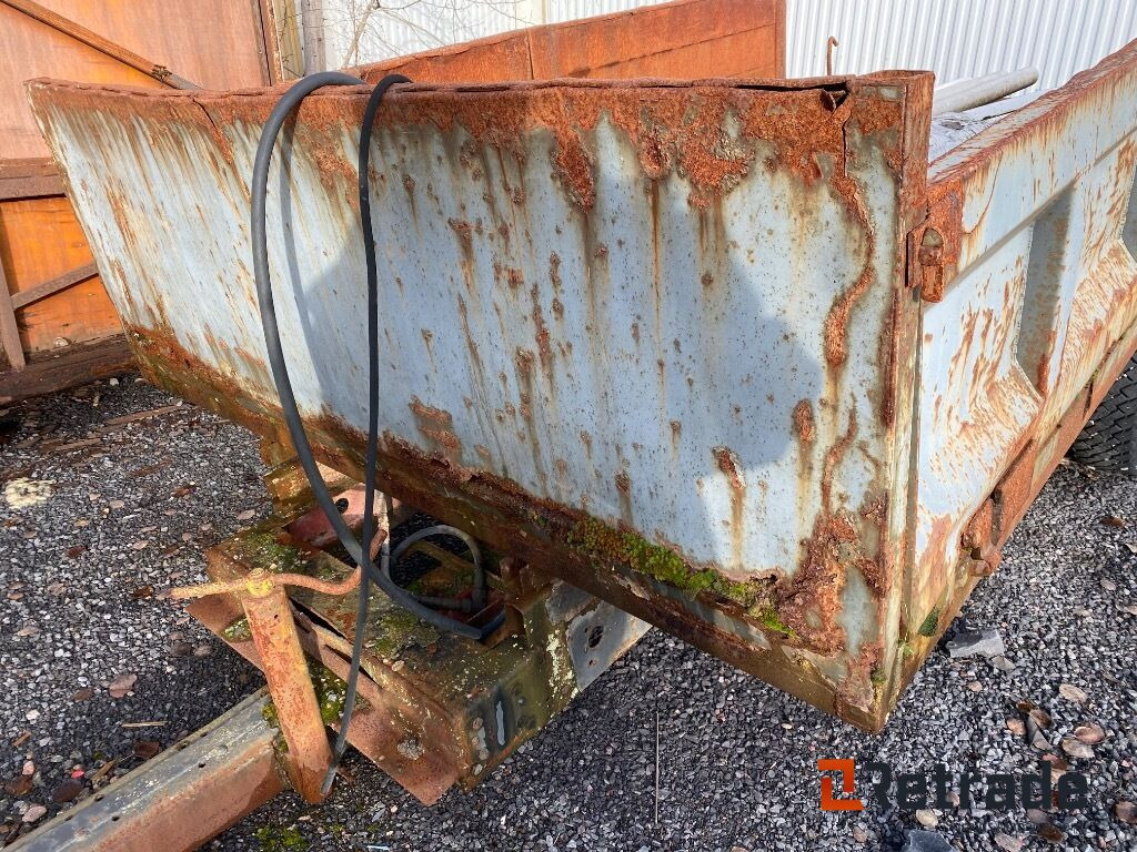 قلابة مقطورة Tippkärra för traktor / grävmaskin: صور 6