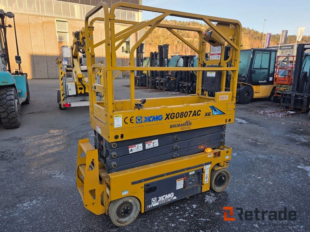 آلات البناء XCMG XG0807AC 2022 MOD SAKSELIFT KUN 44 TIMER: صور 8