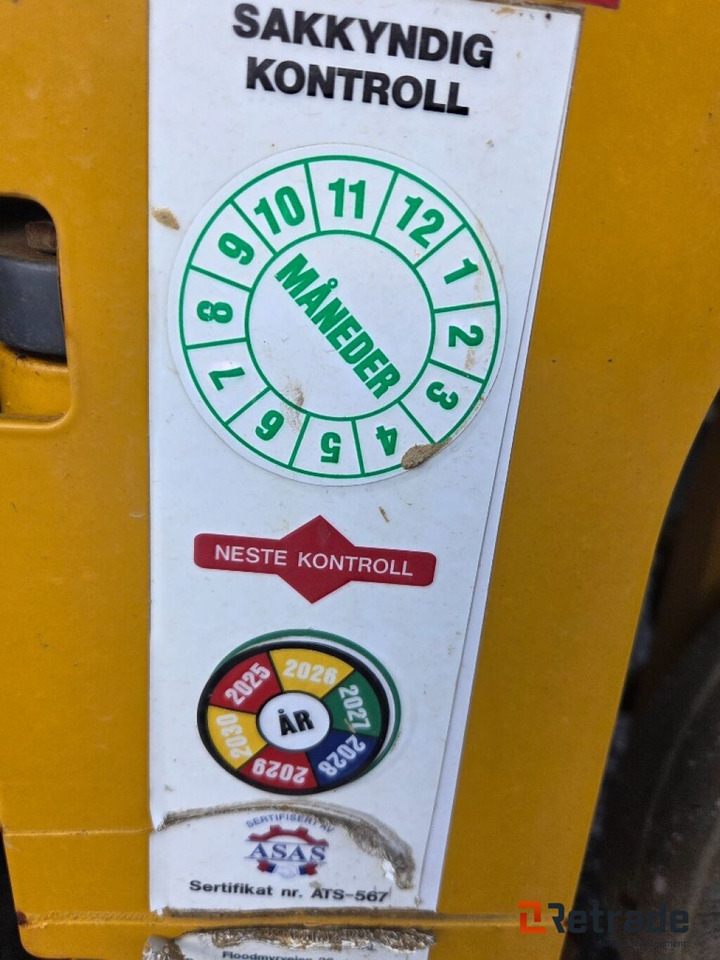 آلات البناء XCMG XG0807AC 2022 MOD SAKSELIFT KUN 44 TIMER: صور 10