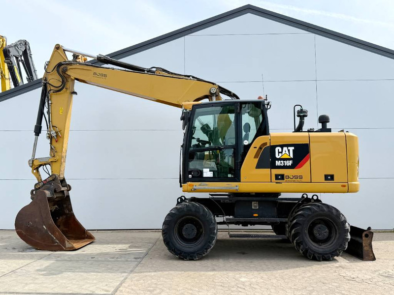 Cat M316F - Quick Coupler / Triple Boom / Auto Lube - حفارة على عجلات: صور 1 Cat M316F - Quick Coupler / Triple Boom / Auto Lube - حفارة على عجلات: صور 1