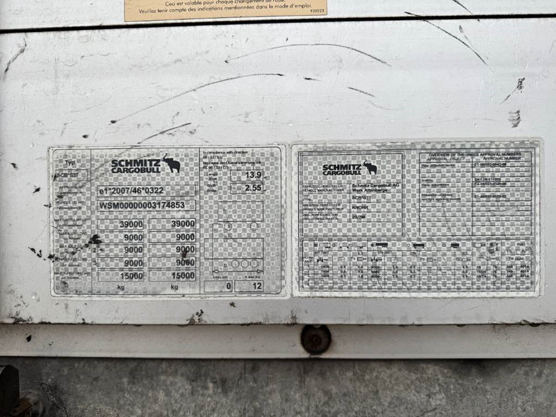 الخيمة نصف مقطورة Schmitz Cargobull SCB*S3T Drankentrailer / 3 Axles / Speed Curtain: صور 18