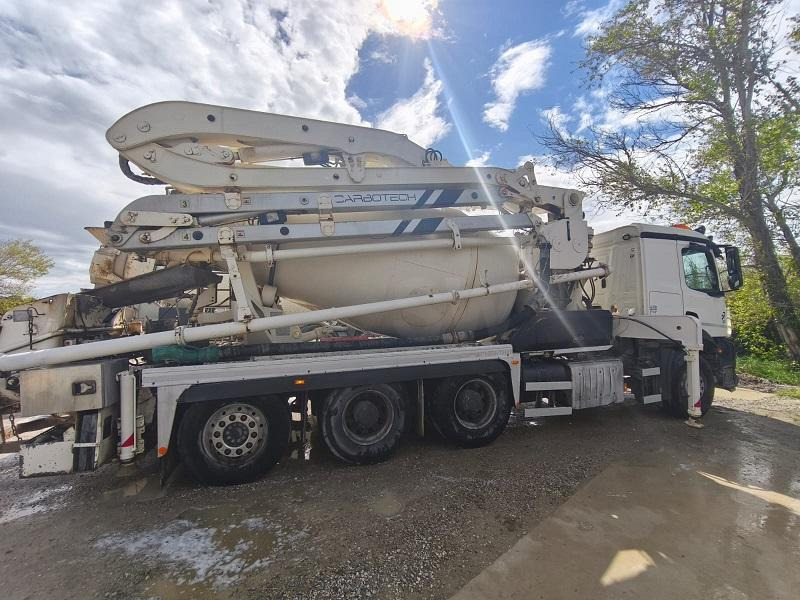 Mercedes Actros 3243 - خلاطة مع مضخة: صور 3 Mercedes Actros 3243 - خلاطة مع مضخة: صور 3