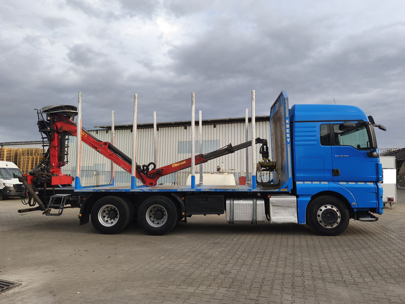 MAN TGX 26.500 Holz-LKW Euro6 6x4 Holztransporter m Palfinger (16) - شاحنة قطع الأشجار: صور 4 MAN TGX 26.500 Holz-LKW Euro6 6x4 Holztransporter m Palfinger (16) - شاحنة قطع الأشجار: صور 4